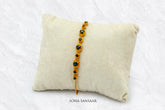 Midnight Stone Gold Bracelet | Sona Sansaar